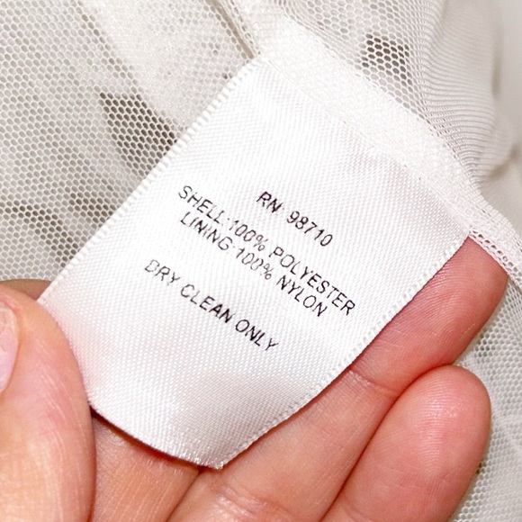 MICHAEL SIMON Textured white Floral Sheer Cropped Blazer Gold hardware SZ:Small - Picture 12 of 16